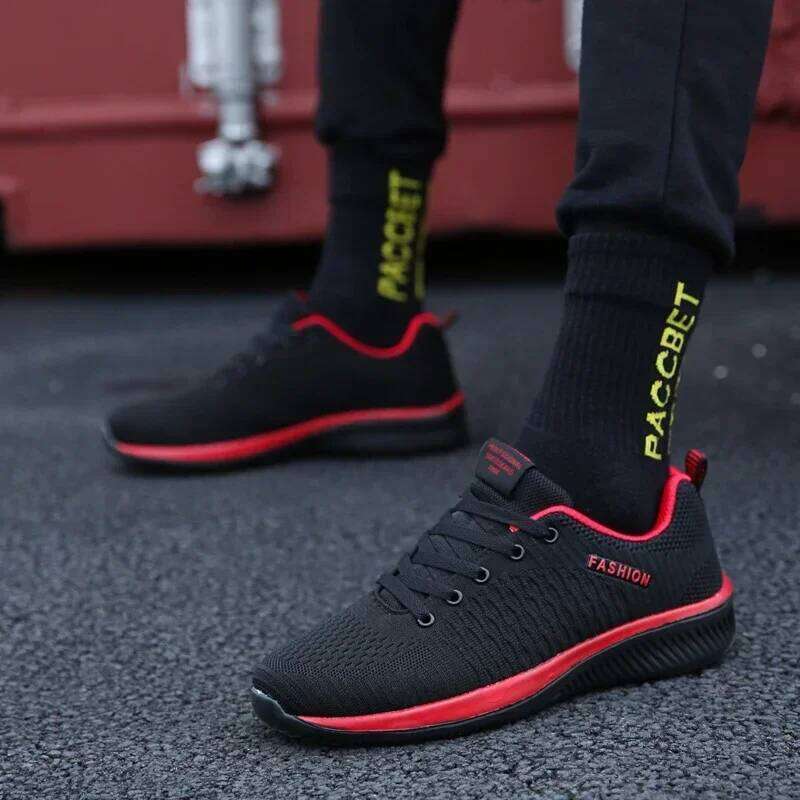 MAEDEF Breathable Mesh Casual Men's Trendy Lightweight Walking Male Tennis Sneakers Outdoor Running Fitness Shoes for Men