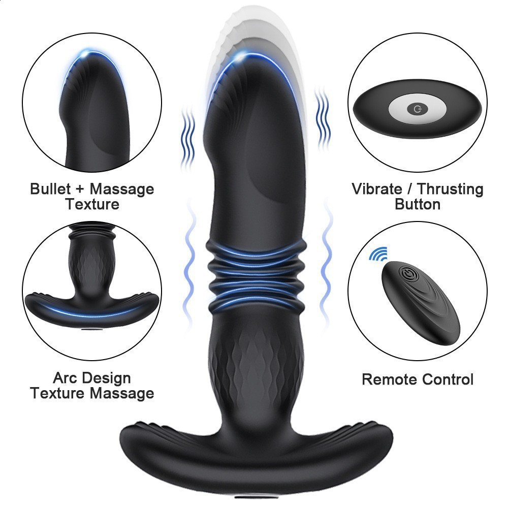 APP Remote Control Prostate Massager Vibrator Male Wireless Bluetooth Anal Butt Plug for Men Dildo Vibrating Adult Sex Toys 240813