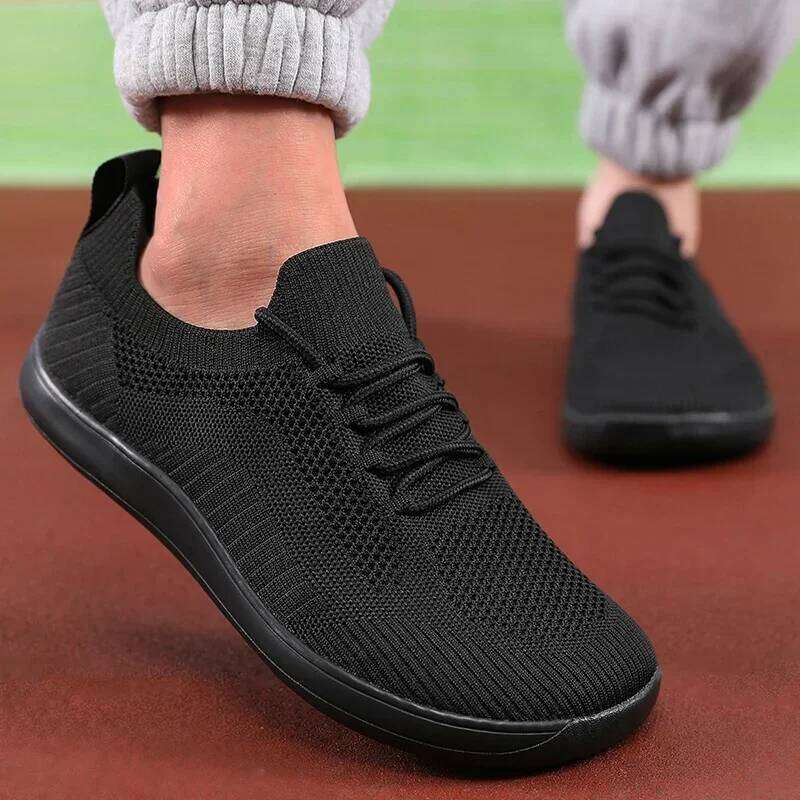 Summer Casual Wide Barefoot Unisex Trail Running Non-Slip Minimalist Walking Shoes Fashionable Men's Sneakers
