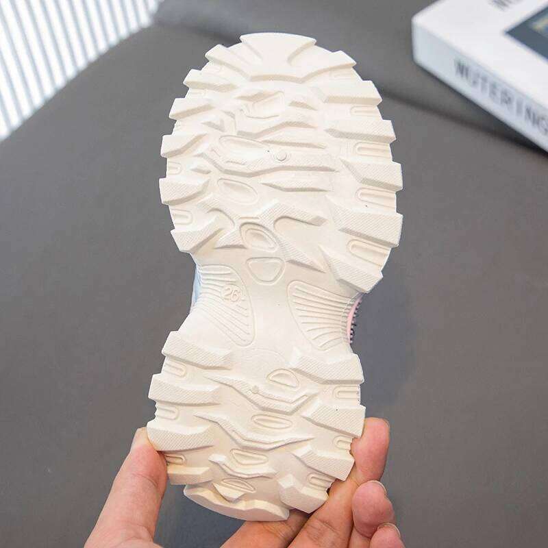 Spring Sport For Children Trend Fashion Teenager Kid's Sneakers Ergonomics Boy's Girl's Running Shoes Casual Footwear 26W0224