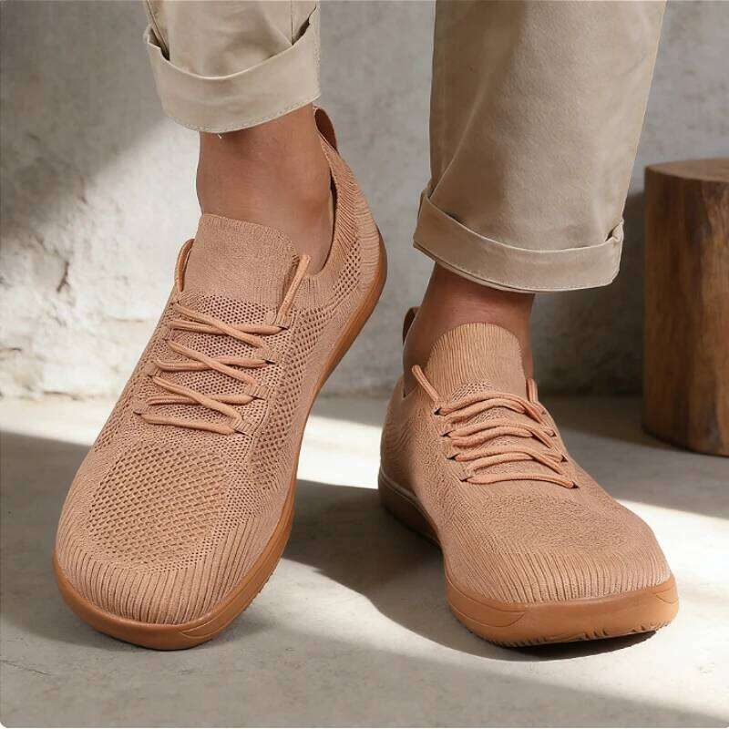 Unisex Barefoot Wide Toe Women Breathable Mesh Minimalist Sneakers Slip on Walking Male Outdoor Casual Shoes Men