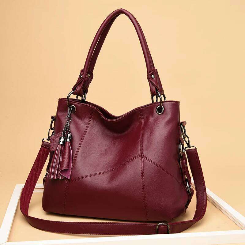 Luxury Handbags Large Capacity Crossbody Bags For Women 2021 New Shoulder PU Leather Handbag Tote Bag Z260224