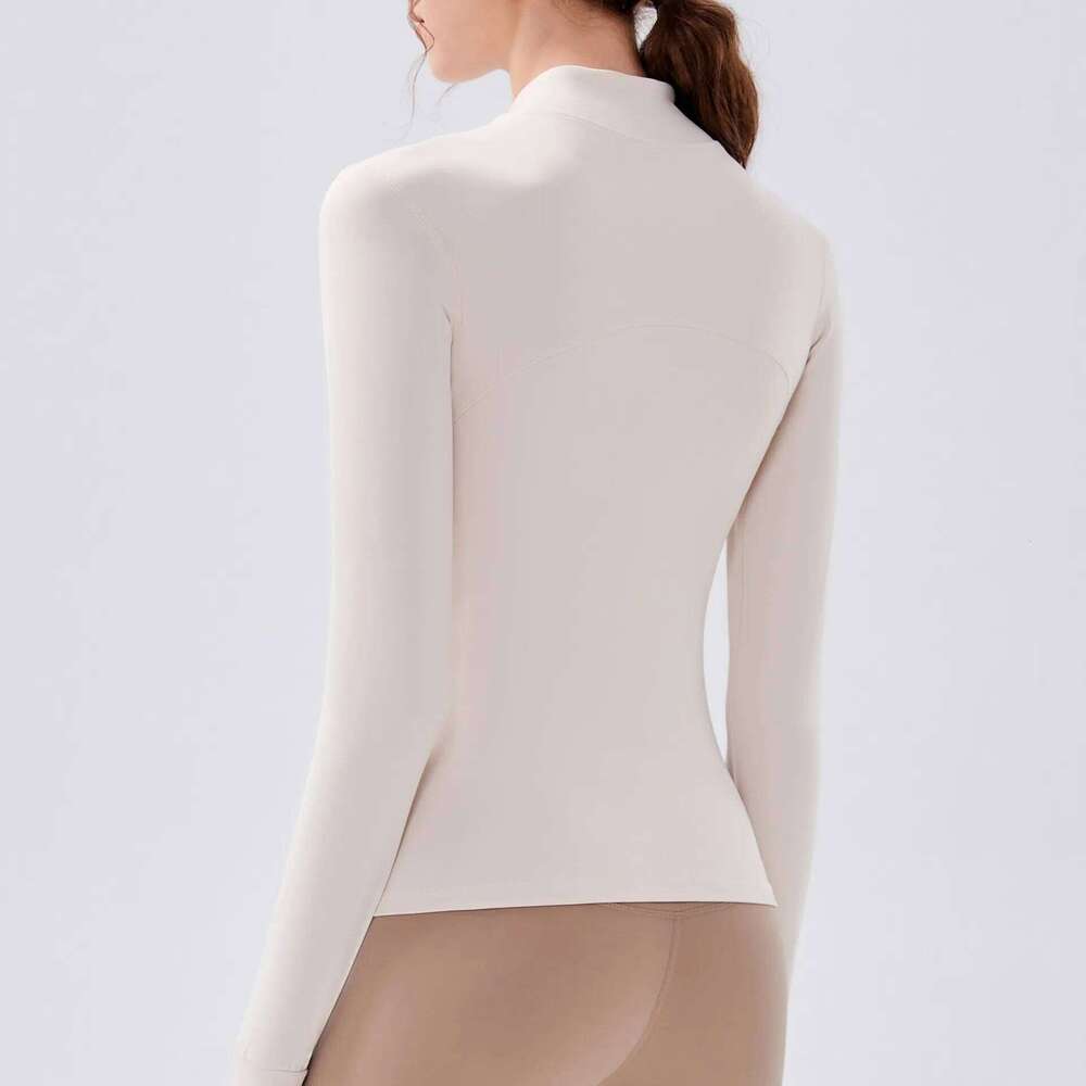 Women's s Quick-drying Running Training Coat Fitness Top Gym Long Sleeve Sports Workout Sweatshirt 26Y0224