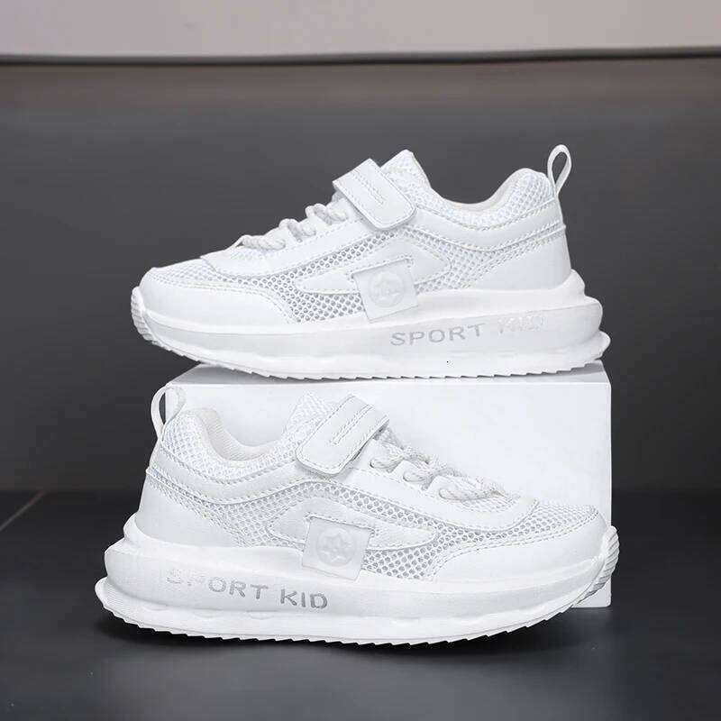 New Kids Sneakers Summer Breathable Light Student Training Fashion Child Walking Casual Boys Girls Running Shoes 26W0224