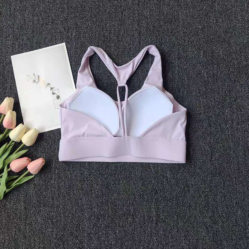 Women's High-Intensity Sports Underwear Shock-Proof Anti-Sagging Yoga Vest Beauty Running Bras Fitness Tops Gym Bra 26Y0224