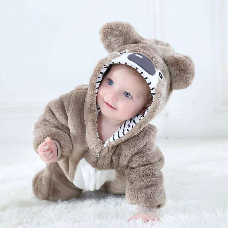 Lovely Koala Infant Boys Girls Rompers Clothes Toddler Animal Baby Jumpsuit Pyjamas Kids Overalls ropa bebes Party Costume 26H0224