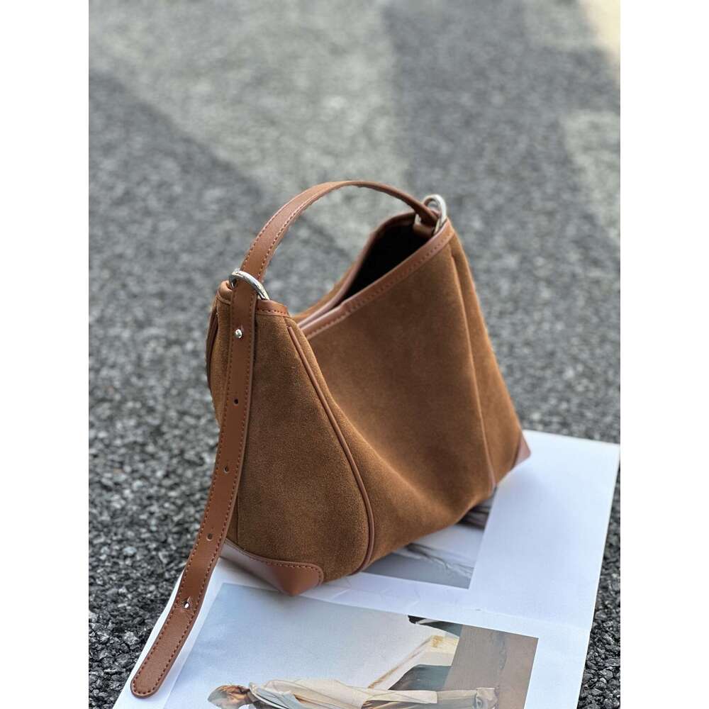 New Genuine Leather Cross Border Casual Work Commute Crossbody For Women Fashionable Autumn And Winter Vintage Tote Bag Stylish Shoulder Bag High Qual