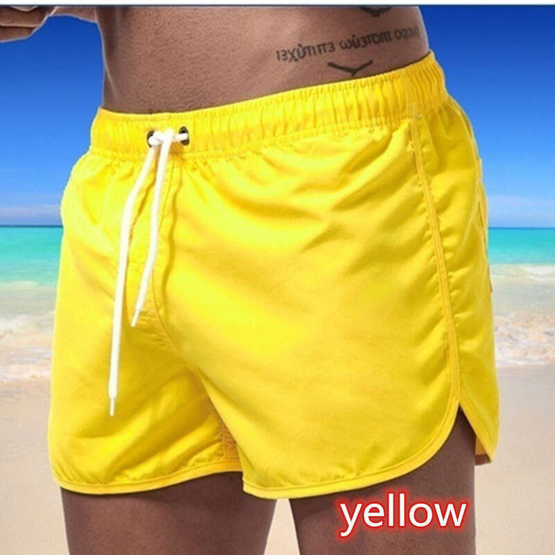 New Mesh Breathable Fitness Men's Fashion Sports Running Quick-Dry Pants Summer Thin Training Beach Shorts