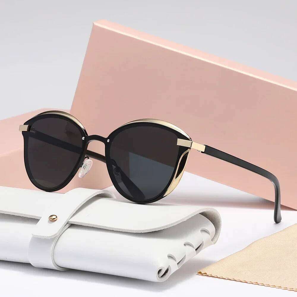 Stylish Polarized Sunglasses For Women Luxury Design Ladies Elegant Sun Glasses UV400 Protection Fashion Cat Eye Eyewear 26W0224