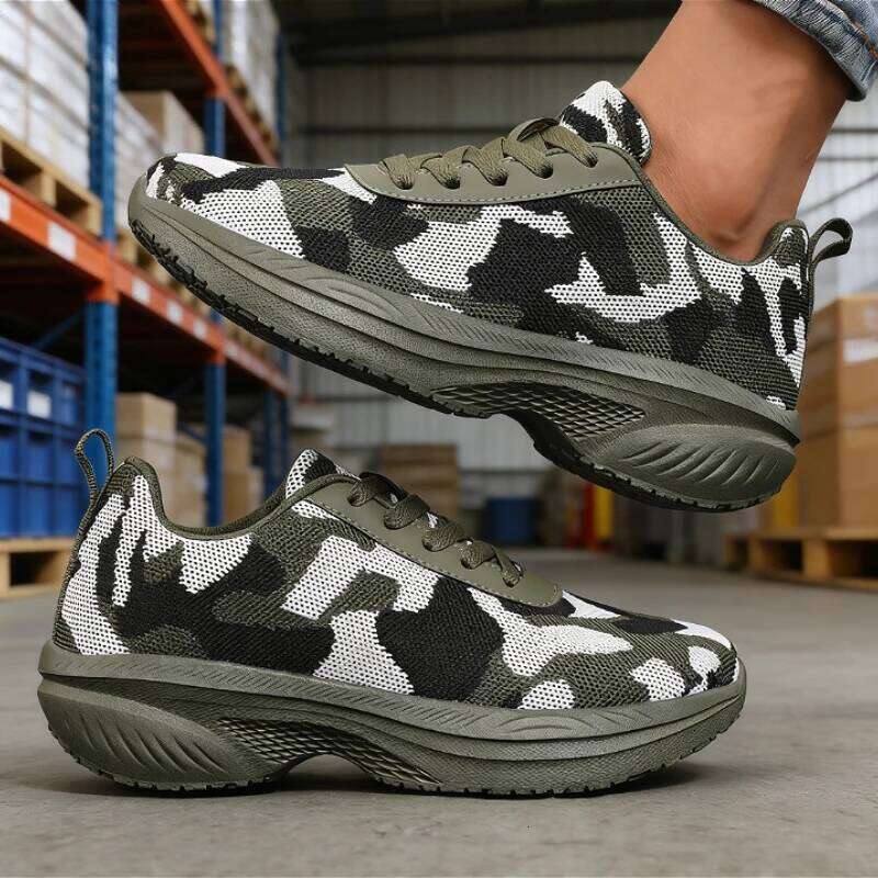 Modern Camouflage Women's Casual Shoes Breathable Platform Non-slip Sneakers Lightweight Mesh Comfort Footwear for Women