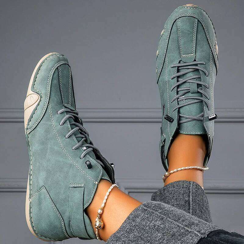 Men's Loafers High-quality Fashionable Design Leather Sports Shoes Comfortable Breathable Motorcycle Boots 2025 New Sneakers Men