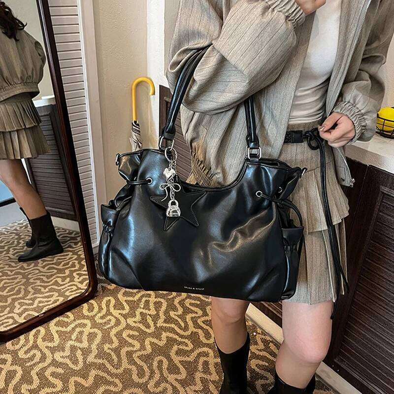 Fashionable Brand Design Tote New Retro Shoulder Bag Casual Large-capacity Crossbody Light Luxury High-end Women's Bags Z260224