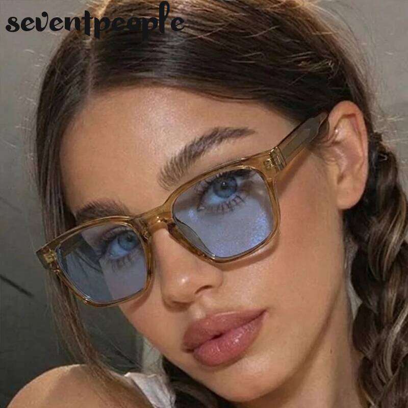 2026 Luxury Brand Square Punk Sunglasses Women Classic Trendy Rectangle Travelling Sun Glasses For Ladies Change Color Shades 26W0224