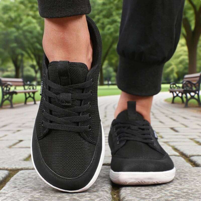 Wide Toe for Men New Fashion Breathable Barefoot Sports Sneakers Outdoor Trail Running Minimalist Walking Shoes