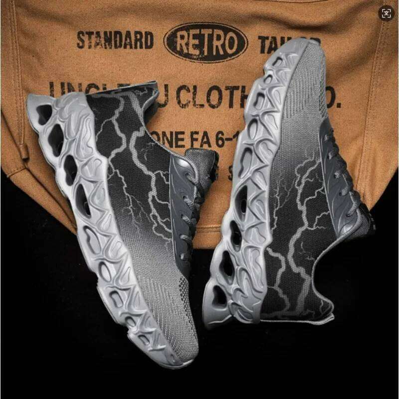 MAEDEF Mens Lightweight Breathable Athletic Footwear Non Slip Comfortable Sneakers for Outdoor Running Shoes