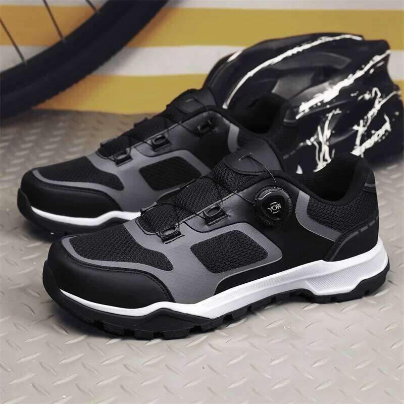 Comfortable Casual Four Season Road Mountain Bike Unisex Anti Slip Fashion Commuting Outdoor Off-Road Riding Shoes SPLELED
