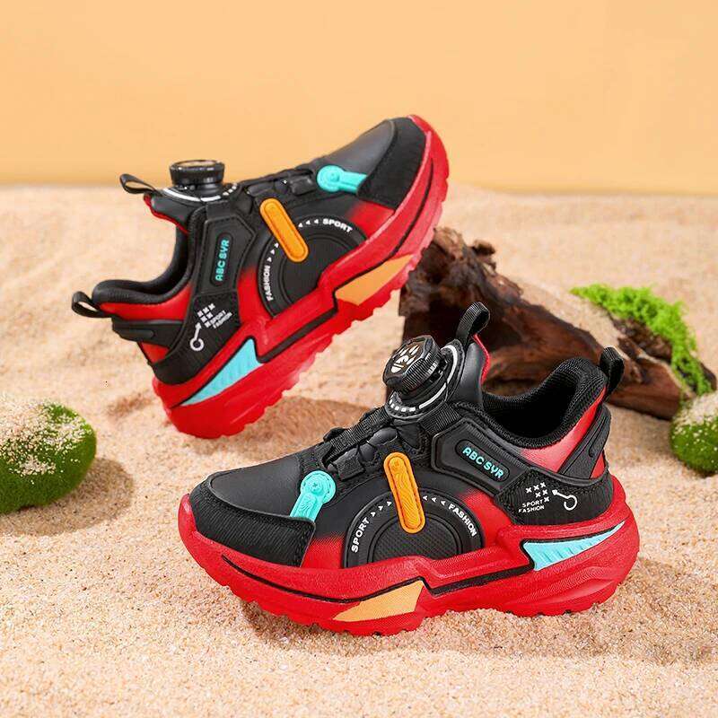 Luxury Children Fashion Autumn Platform Kids Casual Sneaker 4 To 12 Years School Running Boys Sports Shoes 26W0224