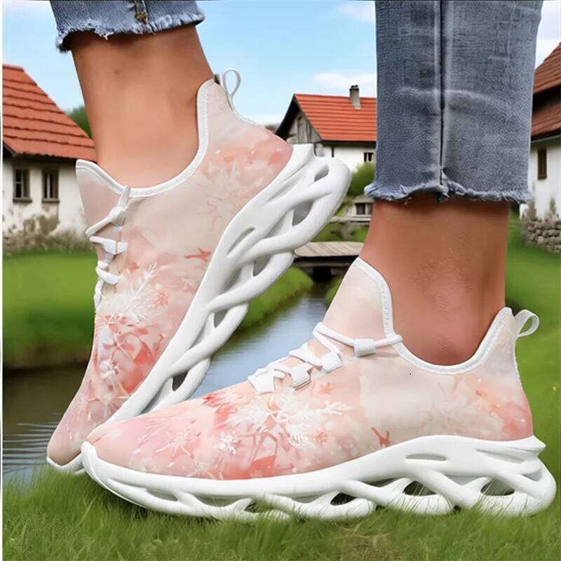 Fashionable Men's Lightweight Breathable Flats Mesh Running Shoes Fitness Training Non Slip Women Athletic Gym Sneakers