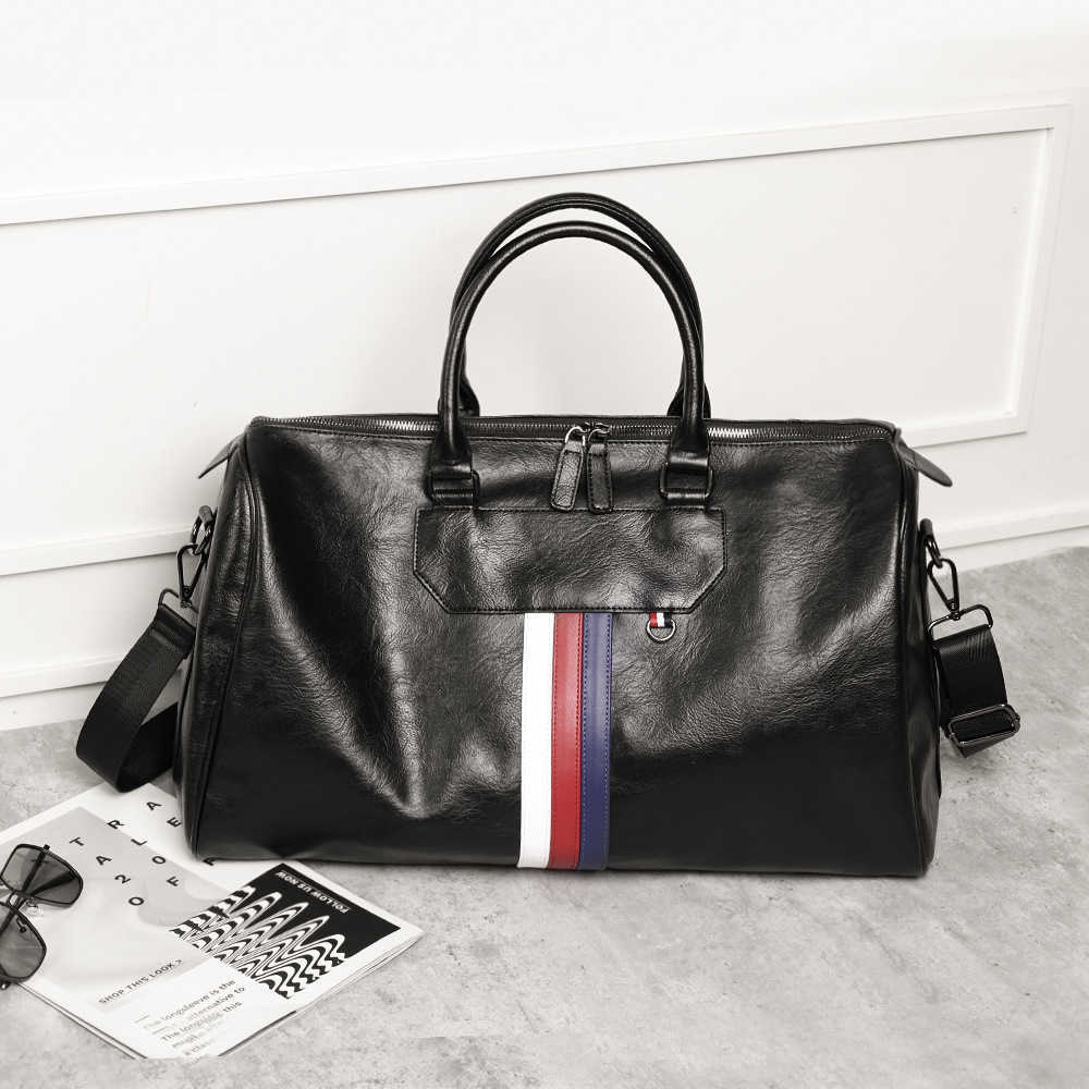 New Men's Business Casual Tote Bag Shoulder Crossbody Briefcase for Travel and Business Stylish Travel Bag