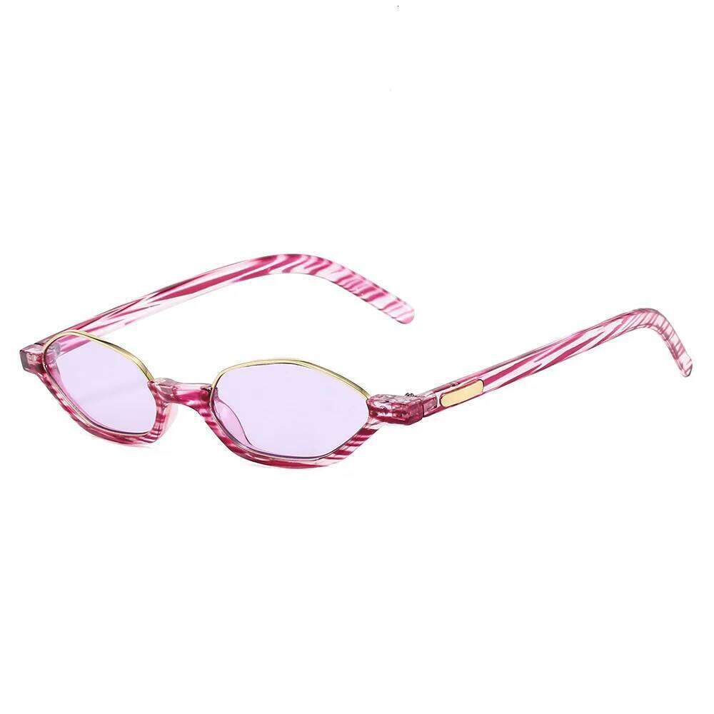 Half Frame Designer Small Sunglasses Women Cat Eye New Fashion Shades UV400 Sun Glasses Brand 26W0224