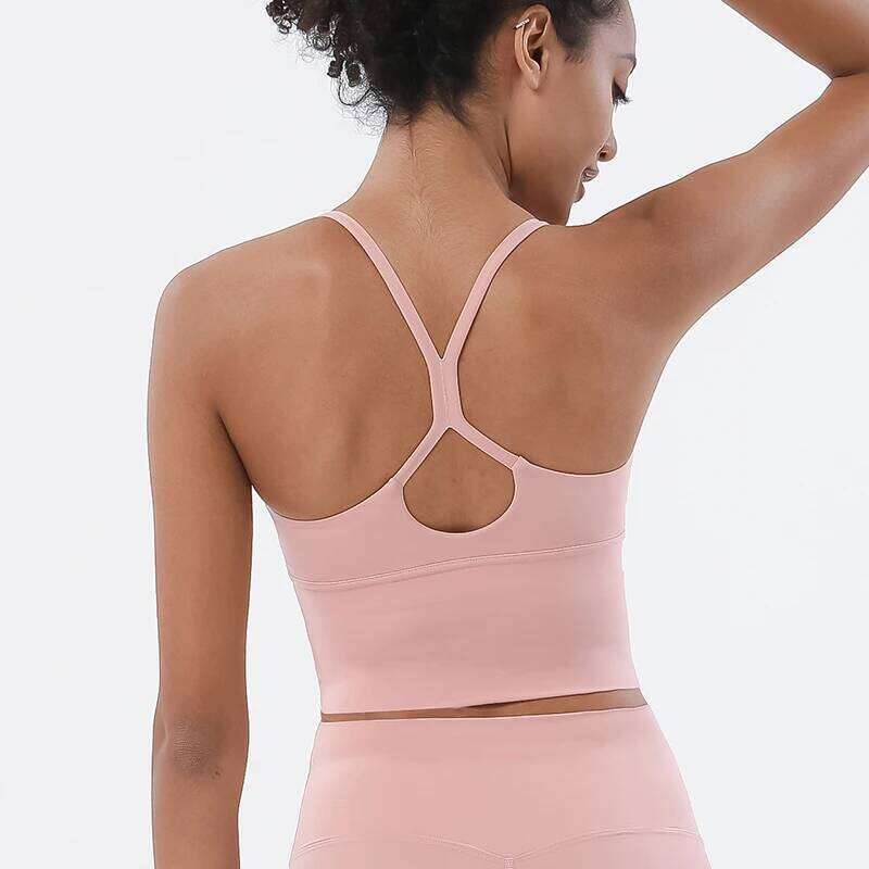 SOISOU S-XL Nylon Bralette Breathable Underwear Sports Leggings For Women Sexy Top Bra 10 Colors 26Y0224