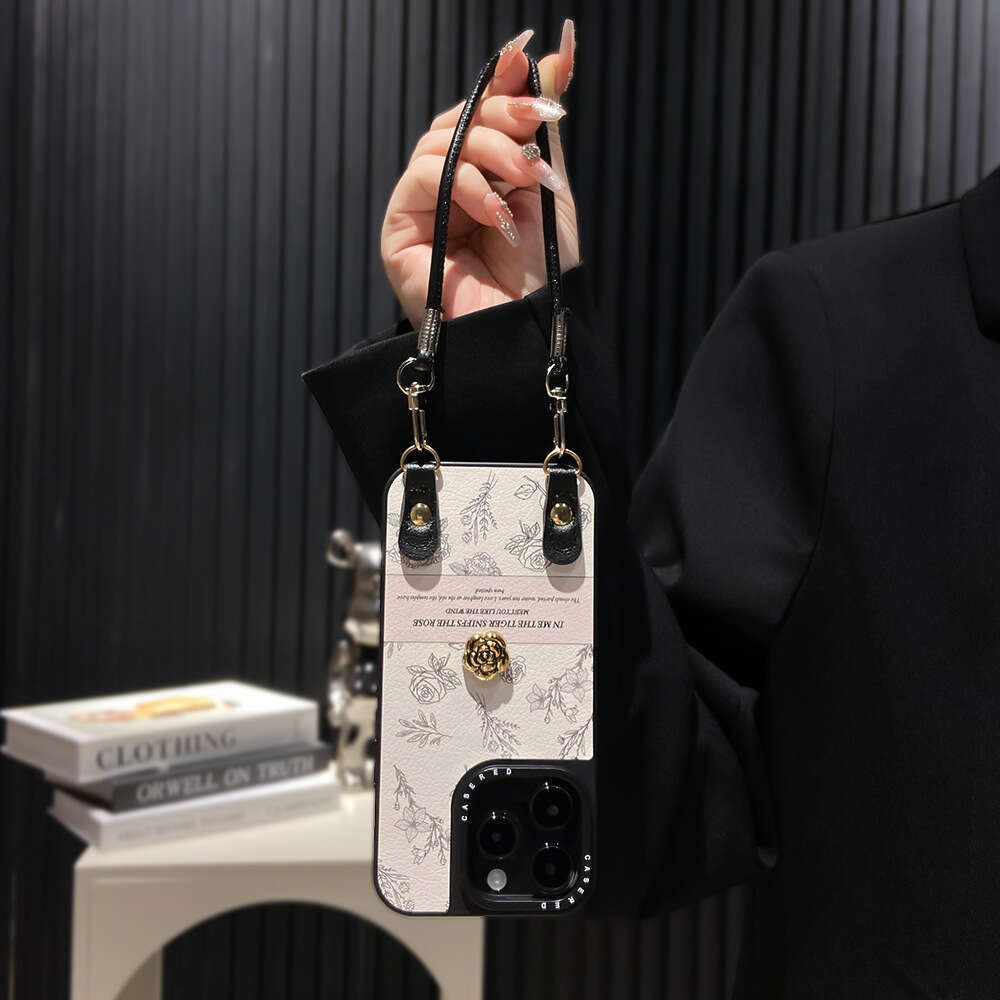 Suitable for Apple 16/17 Pro Max Lanyard Phone iPhone 12/13/14/15 Crossbody Shockproof Protective Case phone case