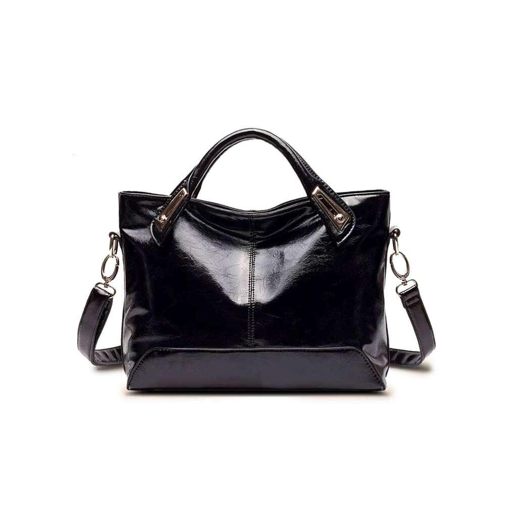 Large-Capacity New-Style Fashionable Solid-Color Versatile Retro Women's Minimalist Handbag with Adjustable Shoulder Strap Z260224