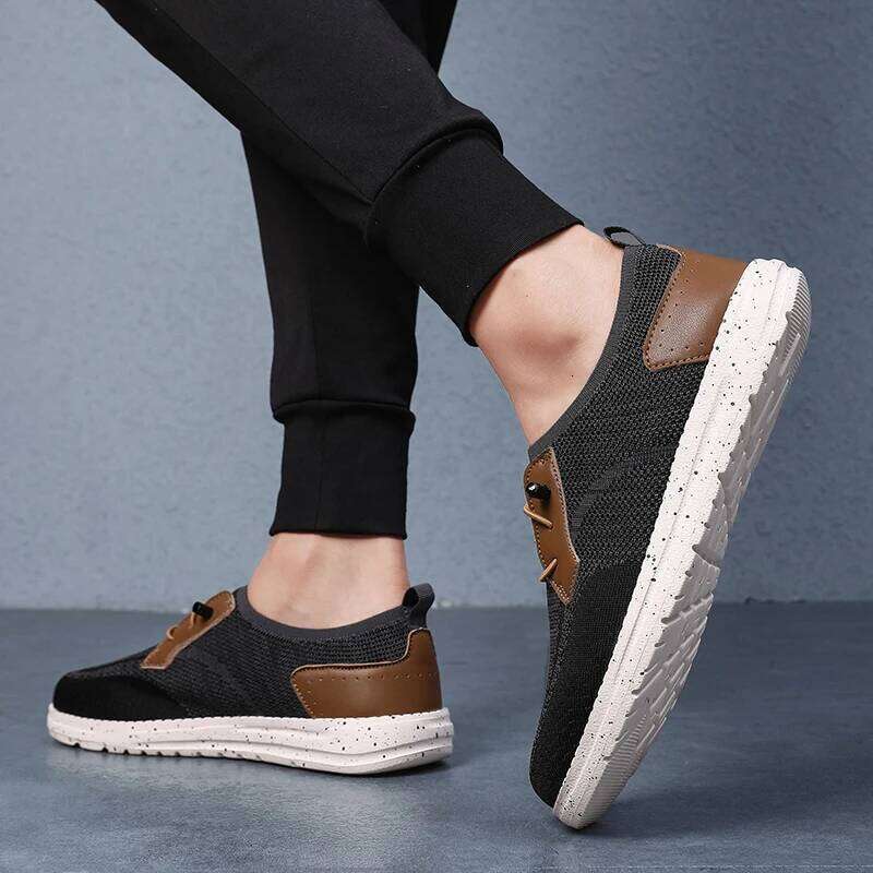 MAEDEF Men's Sports Breathable Lightweight Outdoor Walking Shoes Non Slip Comfortable Casual Footwear for Men Sneakers