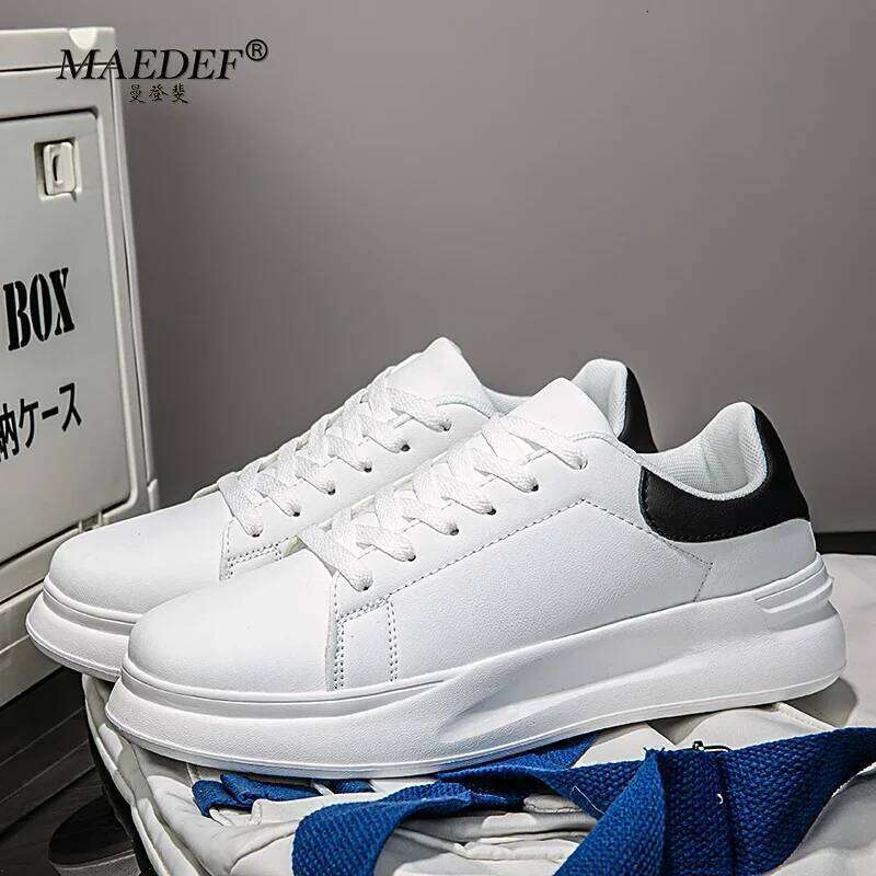 MAEDEF Causal Comfortable Non Slip White Walking Lightweigh Sneakers for Women Outdoor Sports Shoes