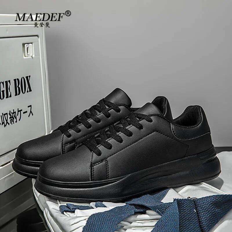 MAEDEF Causal Comfortable Non Slip White Walking Lightweigh Sneakers for Women Outdoor Sports Shoes