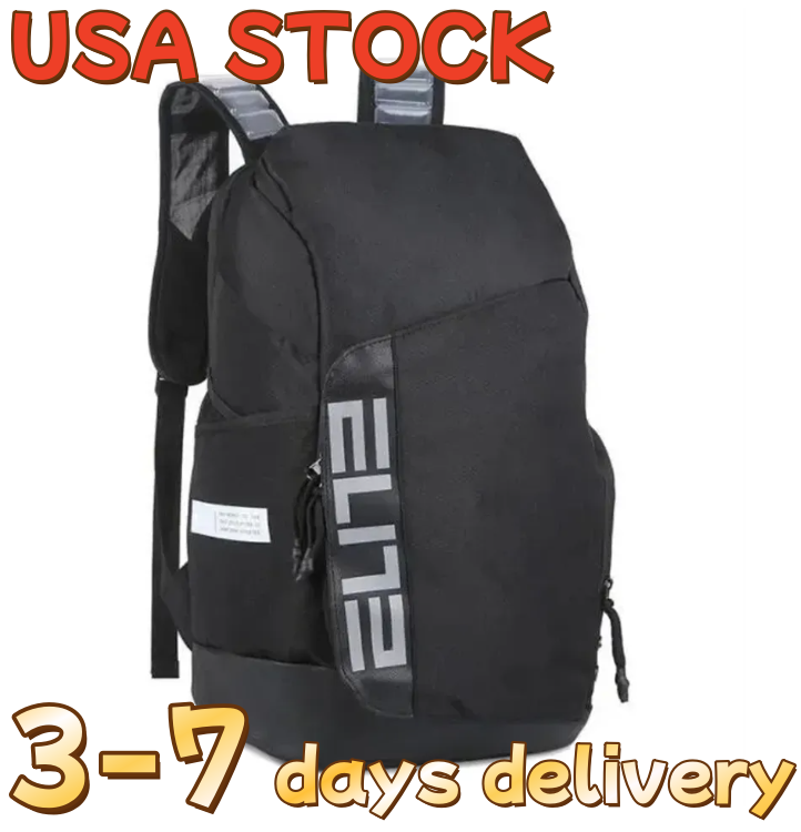2026--Outdoor Bags Unisex Elite Pro Hoops sports backpack student computer bag couple knapsack messenger Junior Training Bags outdoor backpack