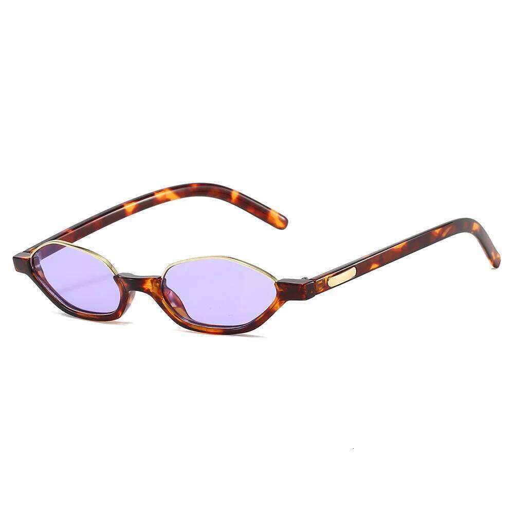 Half Frame Designer Small Sunglasses Women Cat Eye New Fashion Shades UV400 Sun Glasses Brand 26W0224