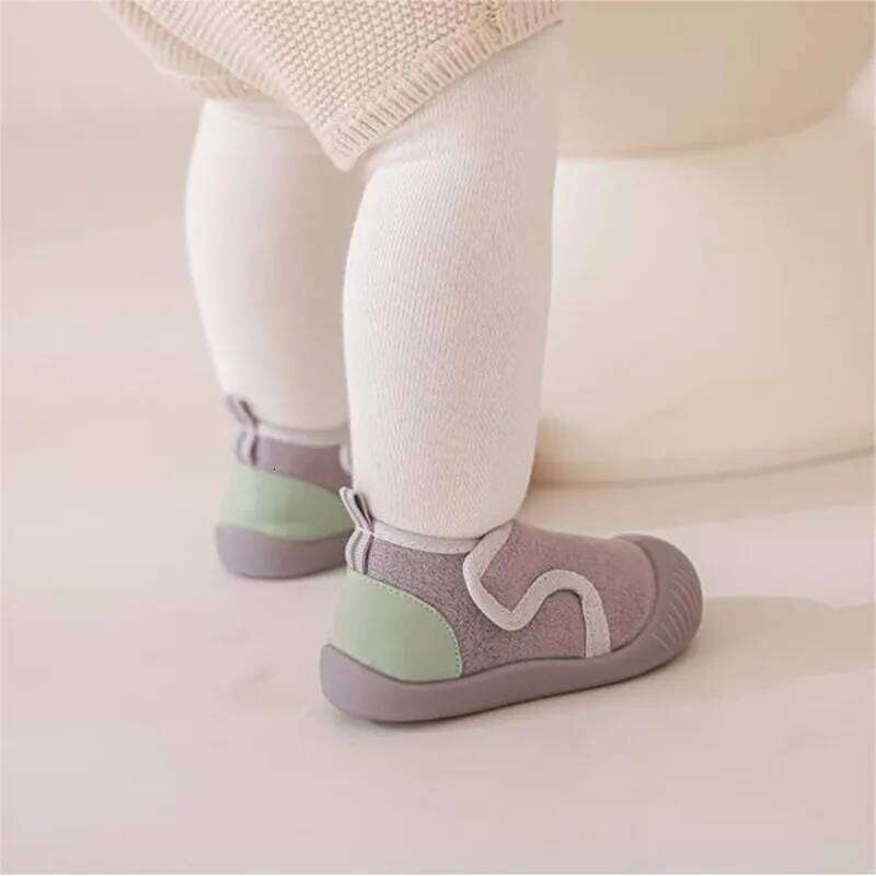 Winter Autumn Toddler Baby Soft Sole Plush Multiple Color Walking With Anti-Skid Outdoor Casual Kids Shoes Sneakers 26W0224