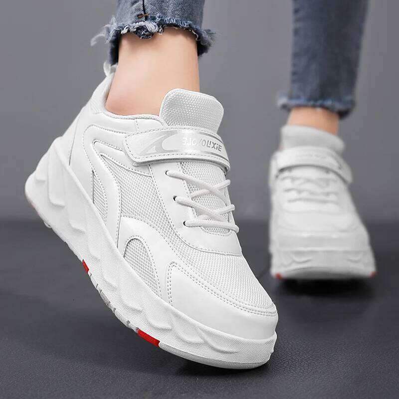 TJR Safe Durable Outdoor with Hidden Wheels for Girls and Boys Skates 2 in 1 Children Roller Shoes 26W0224