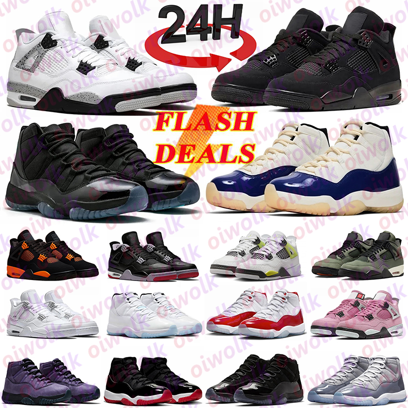 Men Women Sneakers Outdoor Basketball Shoes 4 11 Gamma Blue Black Cat White Cement Valentines Day Sierra Red Rare Air Bred Cool Grey Athletic Trainers 36-47