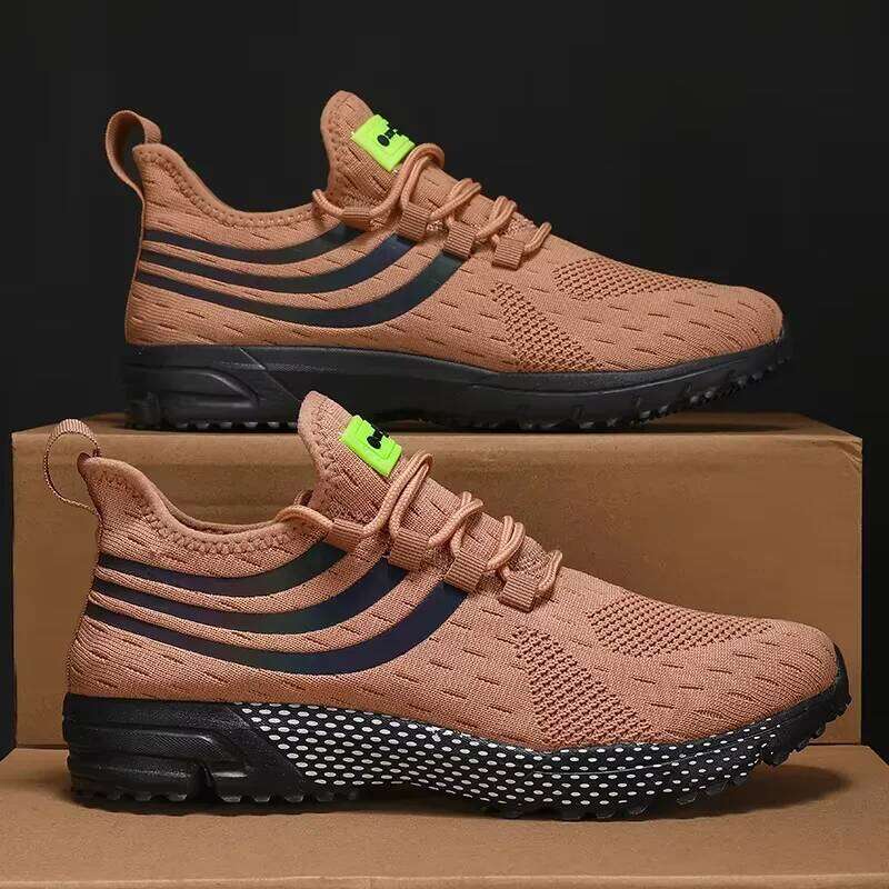 Men's Hiking Mesh High-quality Fast Drying Lightweight Flat Shoes Outdoors Running Sports Gym Training Lace Up Sneakers