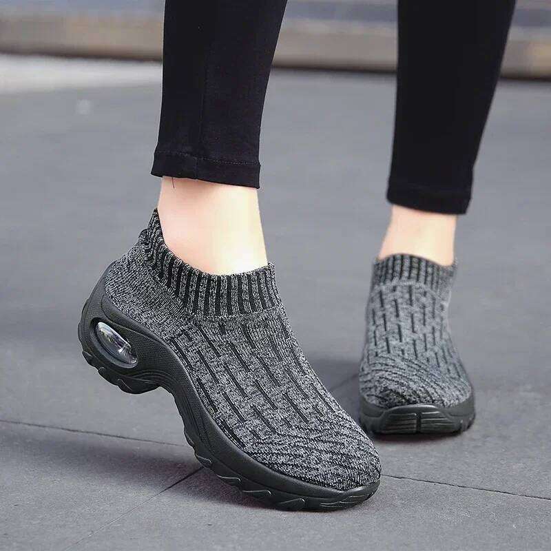 MAEDEF Running Sneakers Comfortable Women's Lightweight Casual Summer Thick Sole Woman Walking Shoes