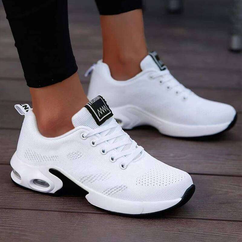 for Women Platform Casual Sneakers Mesh Breathable Running Chunky Summer Sports Tenis 2025 Luxury Shoes