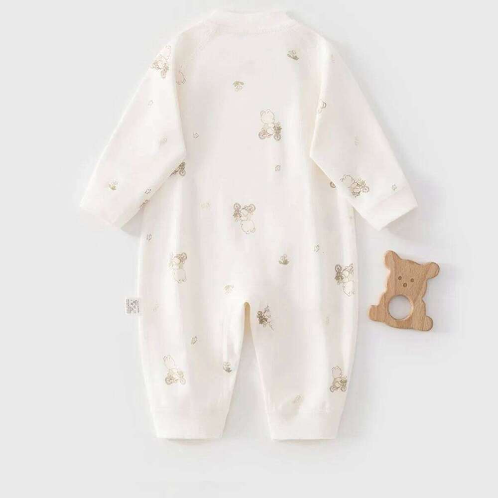 2026 New Spring and Autumn Clothes High-quality Pure Cotton Girl 0-18 Month Baby Boy Jumpsuit 26H0224
