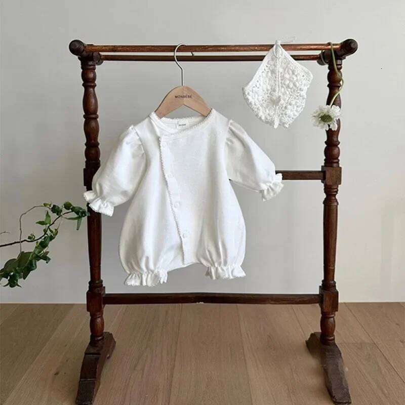 Spring New and Children Solid Color Jumpsuit Outgoing Outwear Fashionable Girl Baby Harper Climbing Clothes 26H0224