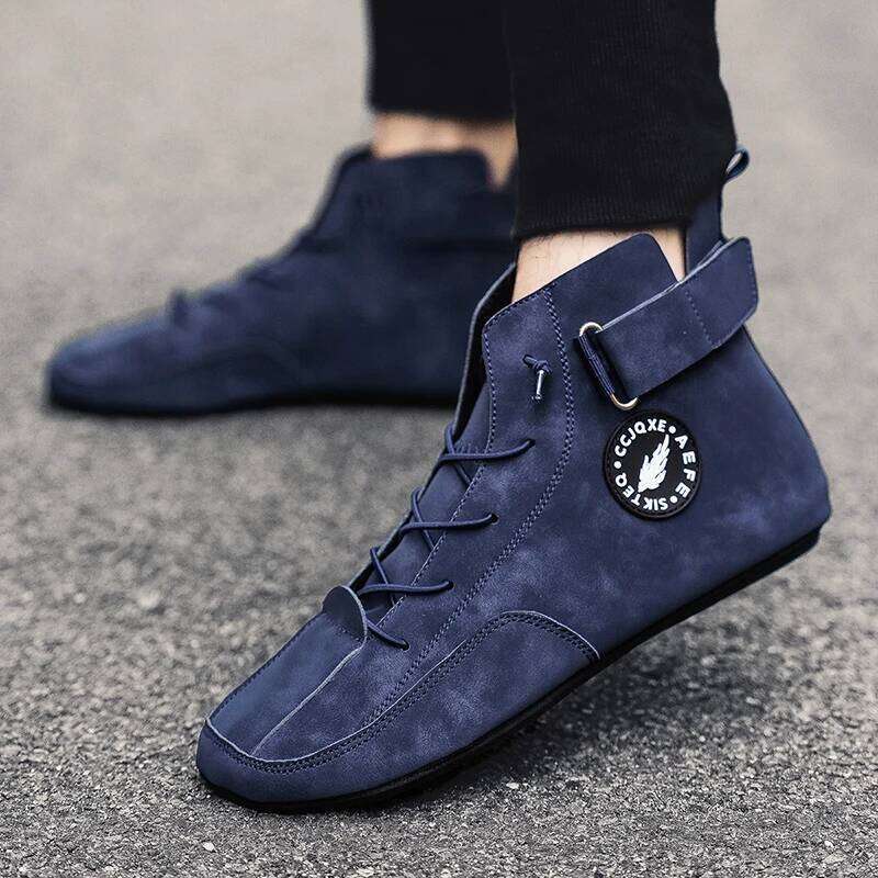 Men's Non Slip Walking Flats Comfortable Thin Bottom Lace Up Casual for Work Office Driving Shoes Men Footwear