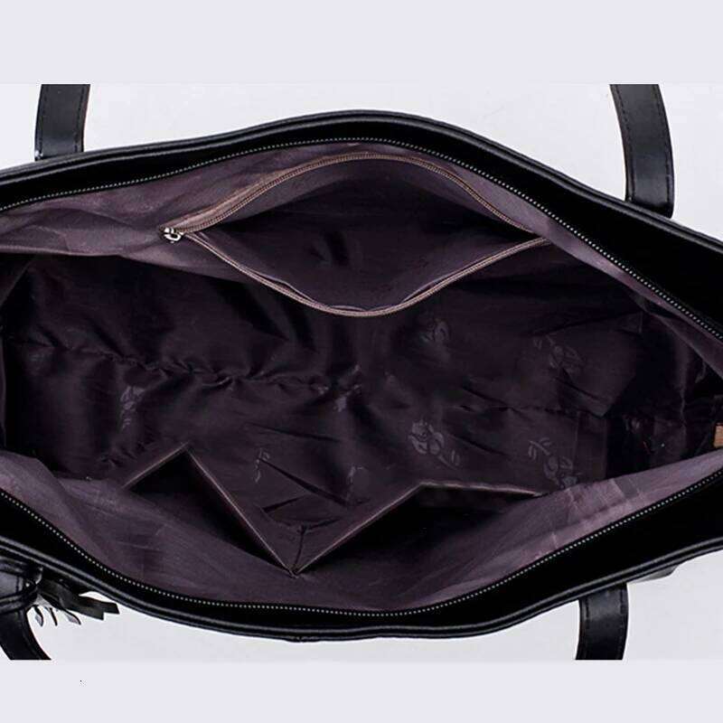 Ladies Large Capacity Handbags Women Retro Tassel Design Tote Luxury Brand PU Leather Shoulder Bag Female Top Handle Sac A Main Z260224