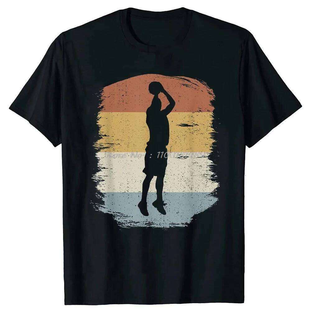 Clothing Basketball Heartbeat TShirt Men Birthday Gifts Short Sleeves Funny Tees Fashion Graphic Tshirts Sport Lover H260224