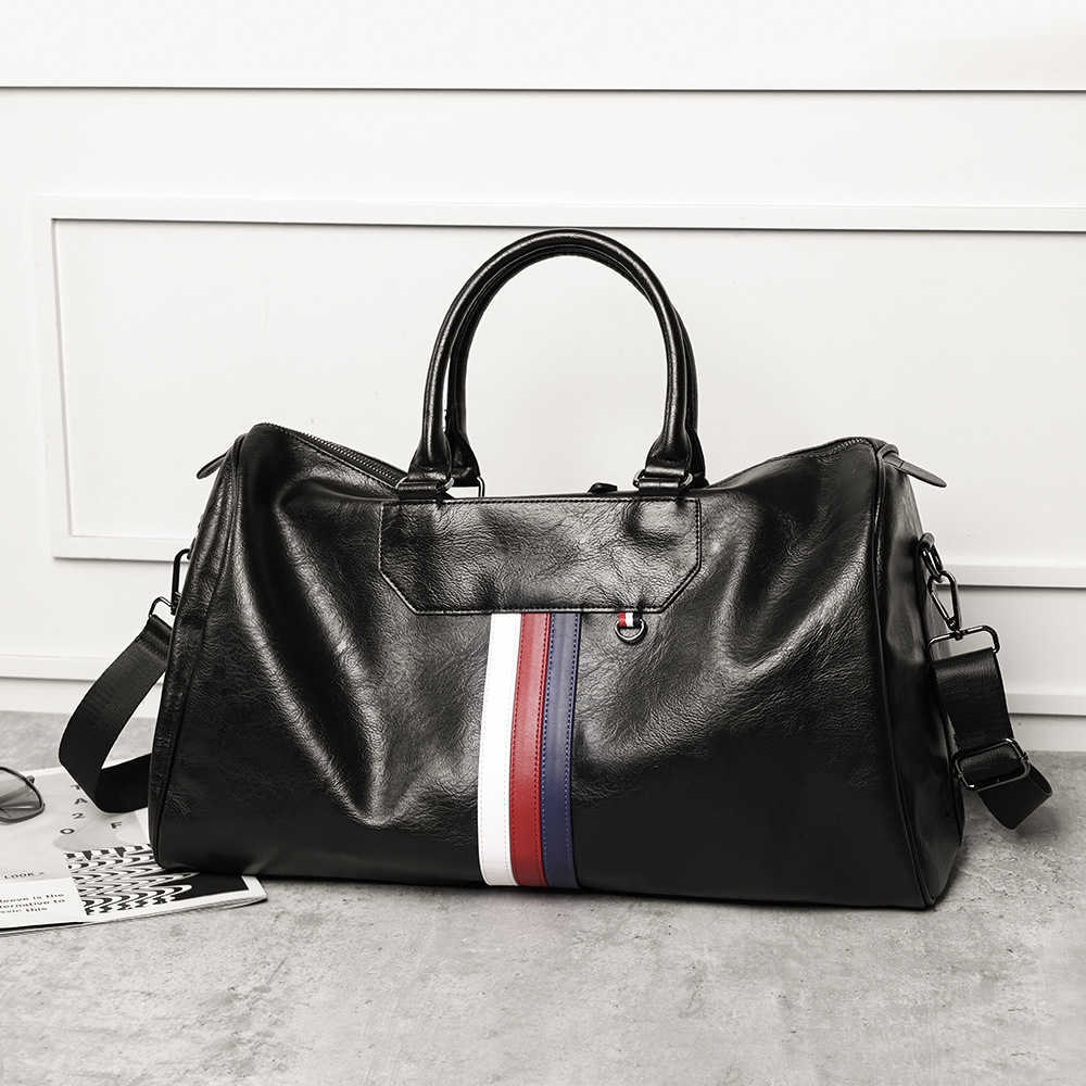 New Men's Business Casual Tote Bag Shoulder Crossbody Briefcase for Travel and Business Stylish Travel Bag