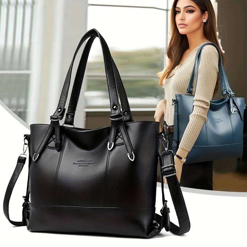 Designer Clothes High Capacity Style Tote Bags For Women PU Leather Single Shoulder Underarm Bag Luxury Designer Handbags Travel Expanding Wallet GLAM