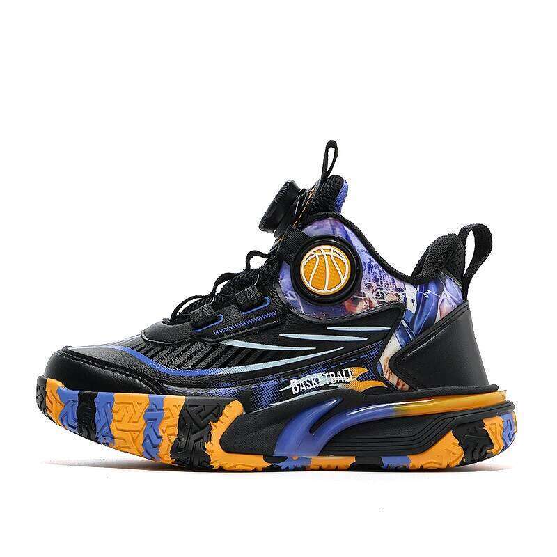 Boy's basketball shoes 2026 New Waterproof anti-slip Lightweight Outdoors Fashion Training Versatile kids sneakers 26W0224