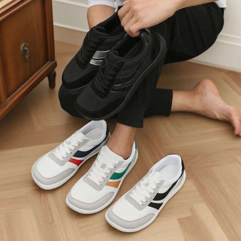 New Wide Toe Lightweight Breathable Barefoot Sneakers 2025 Summer Outdoor Optimal Relaxationcasual Walking Shoes