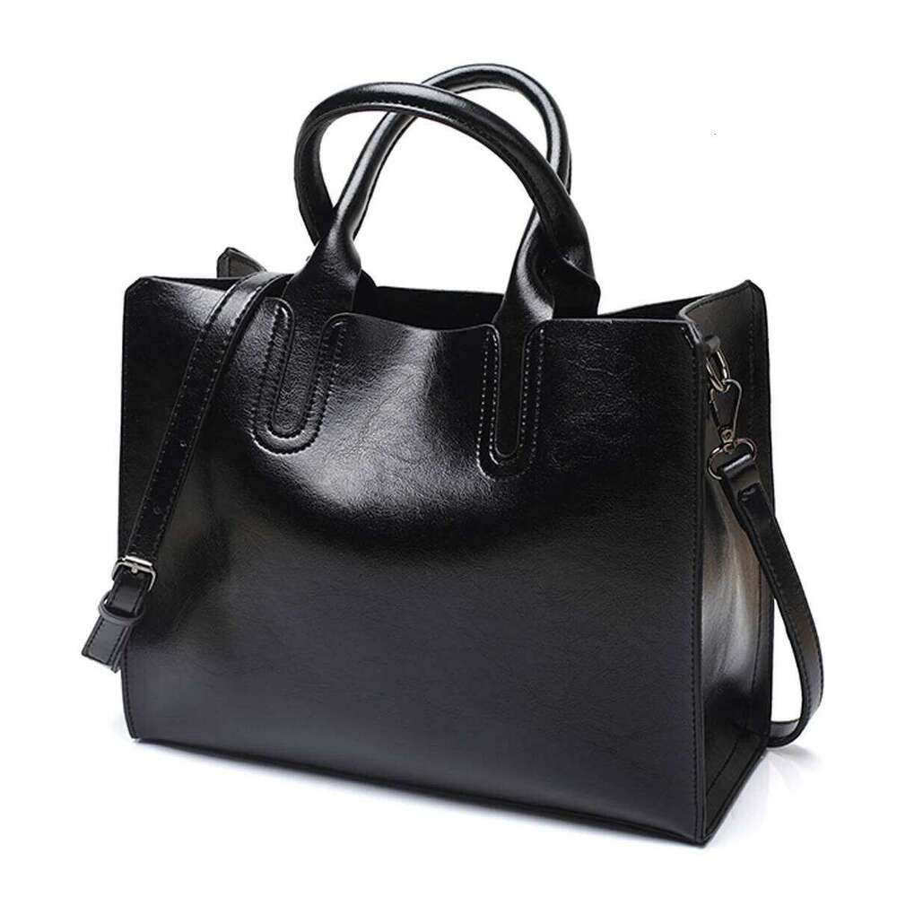 Top Handle for Ladies; Business Leisure Handbag; Simple and Retro Pu Leather Shoulder Bag with Large Capacity Z260224