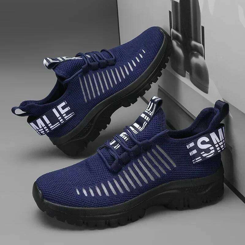 Men's Running Comfortable Correction Arch Support Breathable Mesh Straps Casual Gym Training Travel Sports Shoes