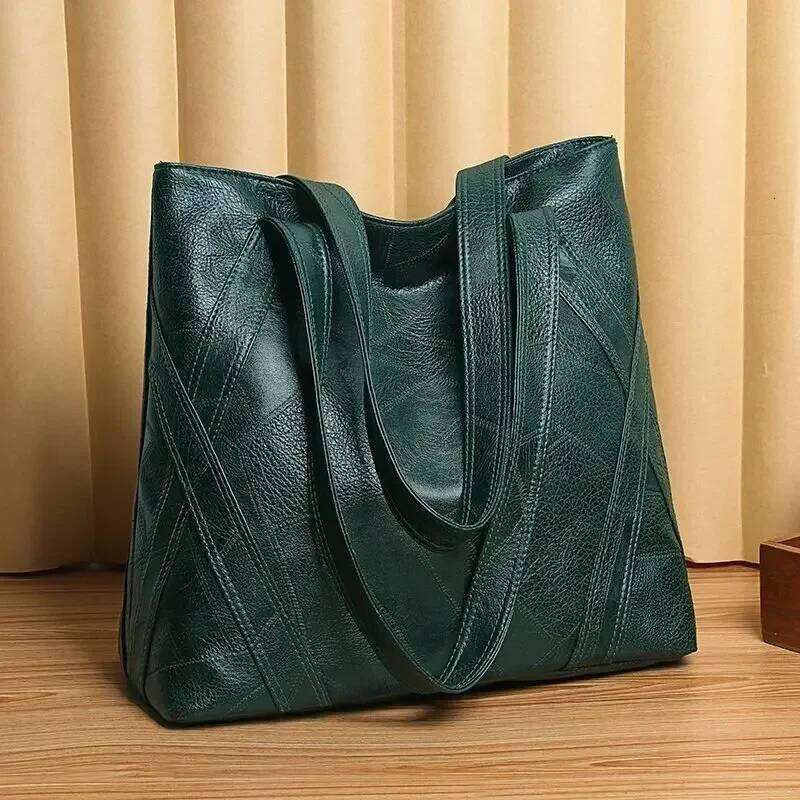 Interior Zipper Top-Handle Soft 2024 High Quality Bags for Women Casual Tote Fashion New Style Z260224